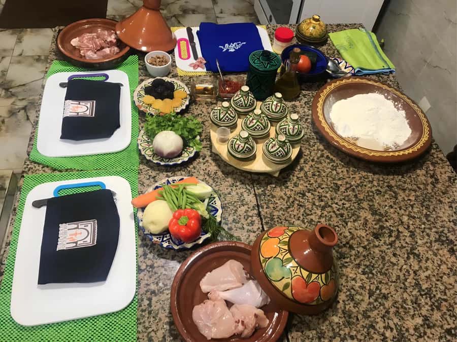 Essaouira: Traditional Family Style Moroccan Cooking Class - A family kitchen evening with Hussein and Khadija