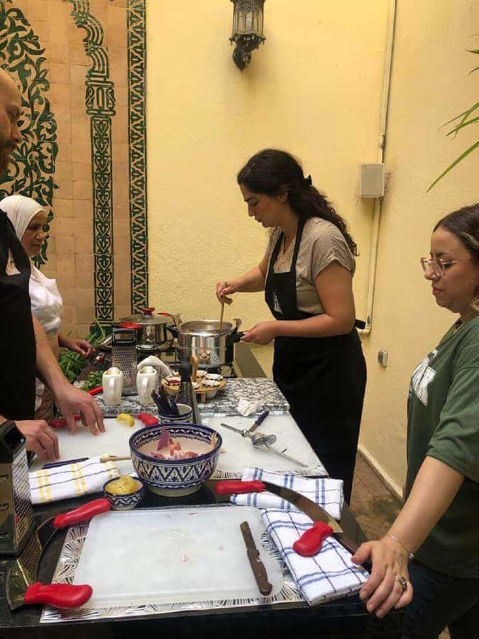 Fes: Authentic Cooking Class and Old Medina Visit - Riad dar Chrifa: Where the Cooking Really Feels Moroccan