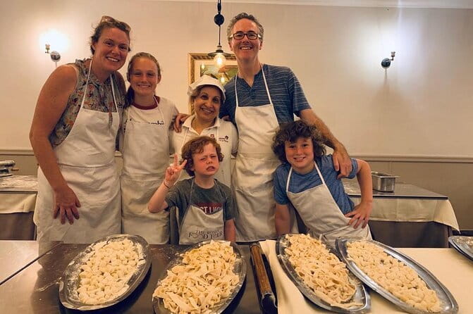 Florence: Cooking Class Pasta & Tiramisu Making Unlimited Wine - Instructors and Group Energy: Alessandro, Ambar, Jacob, Clive, Katarina