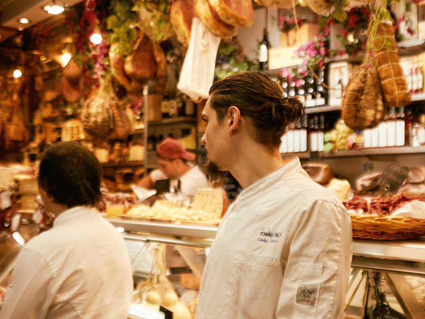 Florence: Cooking Class with Local Food Market Tour - Rolling fresh pasta and shaping real Italian cooking skills
