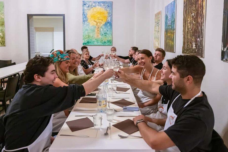 Florence: Handmade Pasta & Dessert Class with Unlimited Wine - Sauce-making that actually matches the pasta you just made