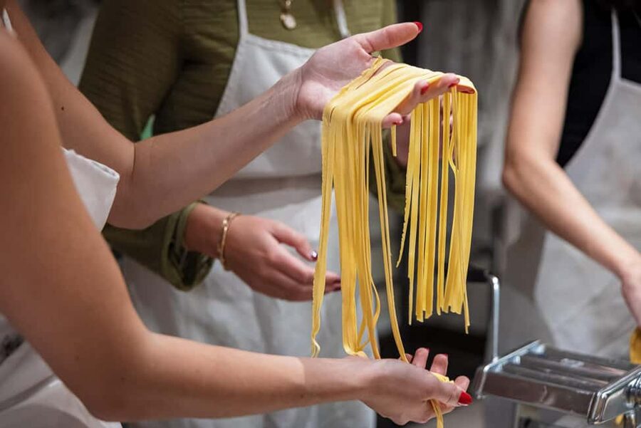 Florence: Handmade Pasta & Dessert Class with Unlimited Wine - The meal plus unlimited Tuscan wine: the best part is it’s not just a snack