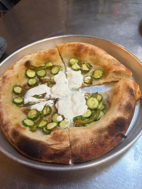 Florence: Pizza and Gelato Cooking Class - The Meal Part: Pizza + Gelato With Wine, Beer, and Soft Drinks