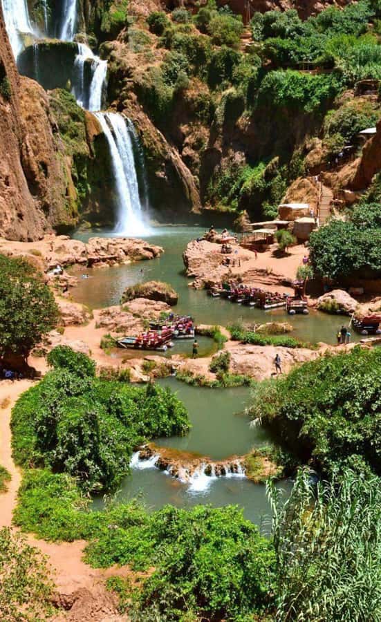 From Marrakech: Ouzoud Waterfalls Guided Hike and Boat Trip - Arriving at Ouzoud: where the water forces you to slow down