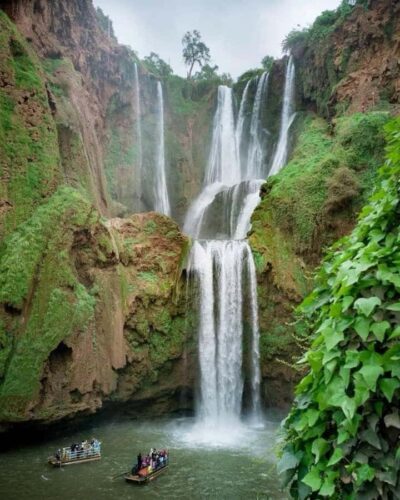 From Marrakech: Ouzoud Waterfalls Guided Hike and Boat Trip - Trekking to the viewpoint: olive groves, an argan oil stop, and a moderate descent