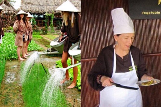 Gardening at Tra Que Vegetable Village and cooking class - Getting there: hotel pickup, bike time, and a small-group pace