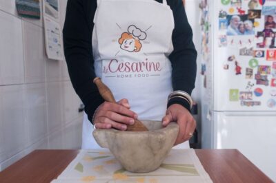 Genoa: Market and Cooking Class at a Local's home - Finding the right ingredients with your Cesarina