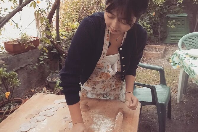 Genoese cooking lesson in the with lunch in the terrace - Rolling fresh pasta: corzetti, trofie, and testaroli