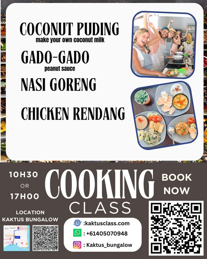 Gili air: Kaktus traditional cooking class - Where Kaktus Cooking Class Fits on Gili Air