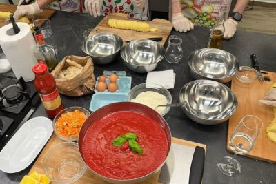 Gnocchi and meatballs | Cooking class and dinner at my house in Rome - Wine, Desserts, and Local Liqueur: Turning Cooking Into a Proper Evening
