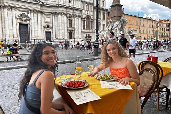 Gnocchi Cooking Class in Rome - Piazza Navona - Lunch at Piazza Navona: bruschetta, wine or beer, soda