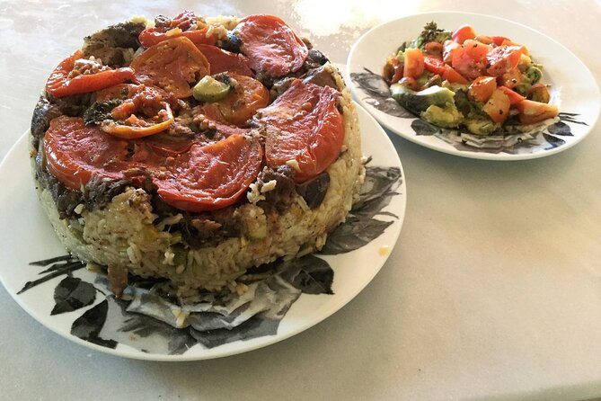 Greek Home Cooking Class at a Seaside Villa in Crete with Mary - Dinner on the terrace: wine, tsikoudia-raki, and sunset if you want it