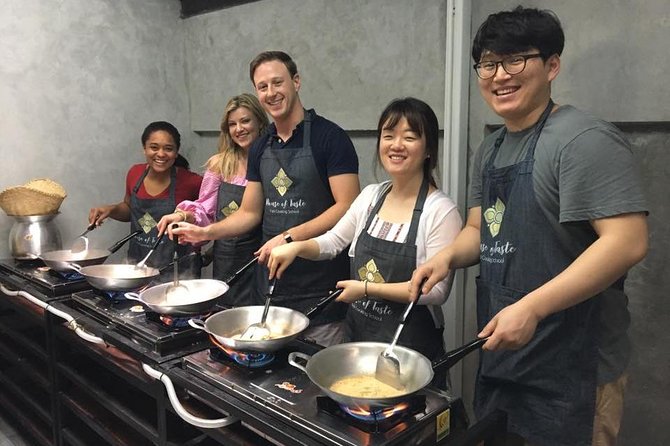 Hands on Thai Cooking Class and Market Tour - The Meal Part: lunch or dinner, plus water and recipes