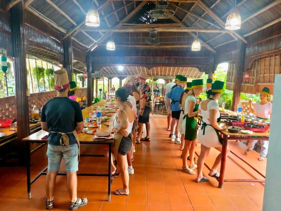 Hoi An: Coconut River Boat Eco - Cooking Class - Market Tour - From Hoi An pickup to market ingredients you can actually use