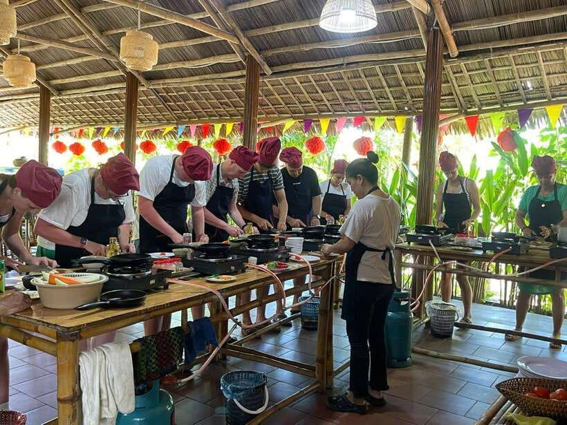 Hoi An: Cooking Class, Crab Fishing-Basket Boat, Market Tour - Crab Fishing With Local Fishermen: Fun, Short, and Not Always Predictable
