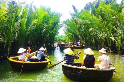 Hoi An: Cooking Class with Market, Lantern Making, Basket Boat - Hotel pickup, the two start times, and how the day flows