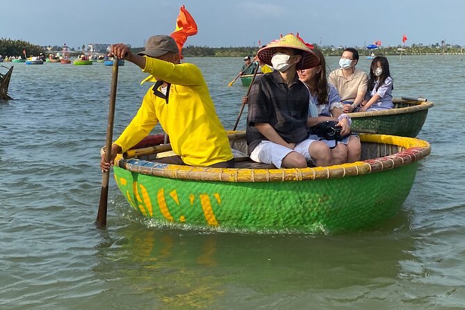 Hoi An Eco & Cooking Class Tour - Purple crab catching, palm-leaf souvenirs, and basket-boat dancing