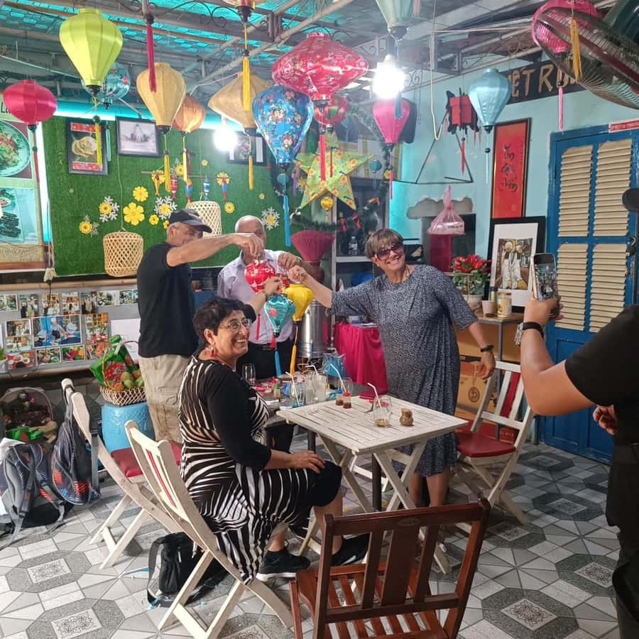 Hoi An : Lantern Making & Cooking Class With Local Family - From cooking to lunch/dinner: the meal becomes part of the lesson