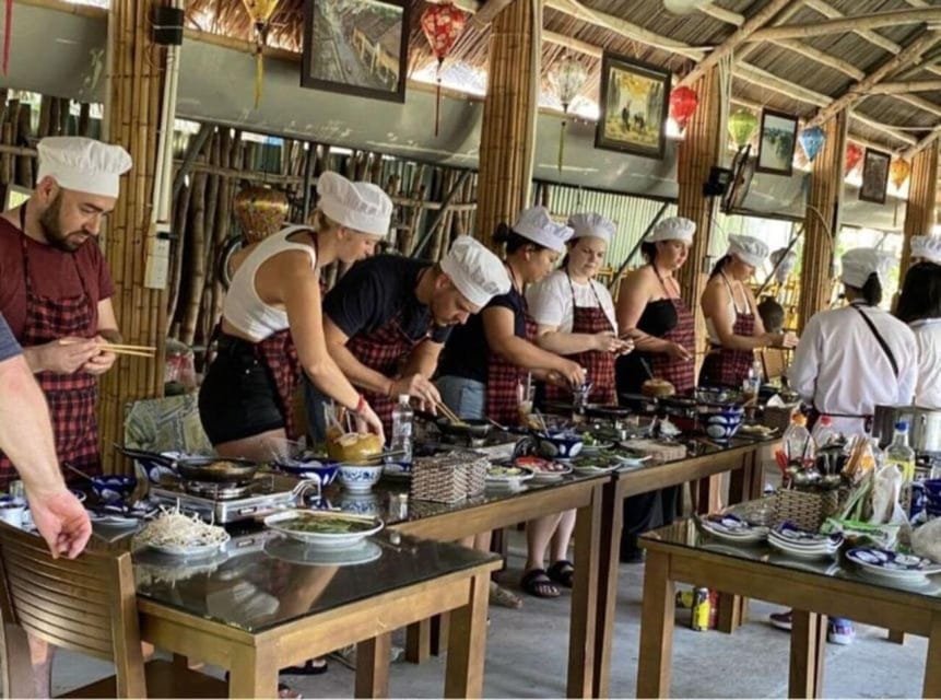 Hoi An: Vegetarian Cooking Class w Local Family and transfer - Optional basket boat ride: a calm break in Cam Thanh