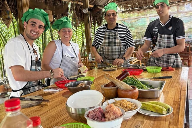 HoiAn:Making Lantern & Cooking Class-BasketBoat Ride,Crab fishing - Kim Bồng carpentry village and lantern making: craft time with photo-worthy moments