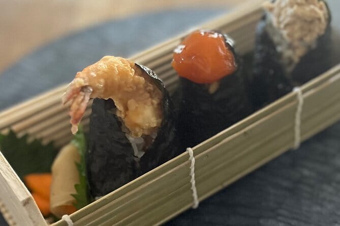 Home Made Onigiri and Matcha Cooking Class in Hiroshima - What you learn: onigiri with two fillings, plus an egg-yolk option