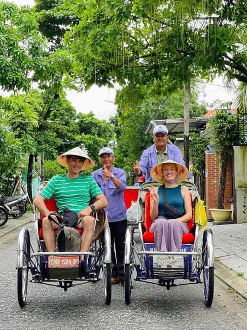 Hue City: Cyclo, Market Tour & Cooking Class at Madam Thu - Cyclo Over the Perfume River and Into Dong Ba Market