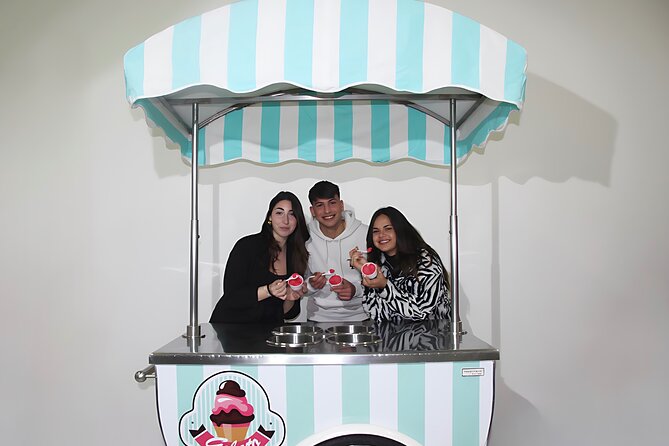 Italian Gelato, Tiramisu and Cannolis Cooking Class in Rome - Gelato practice with toppings and fruit: the texture matters