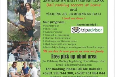 Jambangan Bali Cooking Class - Rice Paddy Time and Daily Hindu Offerings You Can Watch Up Close