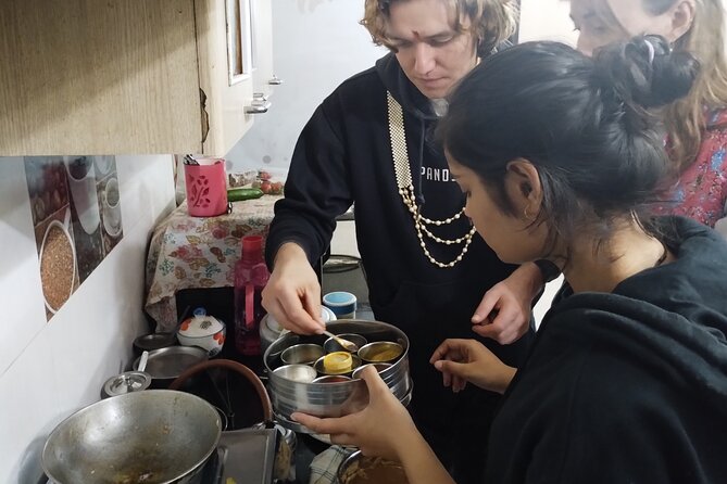 Kitchen is Yours Cooking class in Jaipur with Pickup & Drop - Welcome Drink and the Real Jaipur Kitchen Setup