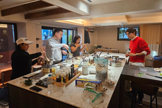 Korean Cooking Class Full Meal with BBQ on an All in One Table - Soop Table in Mapo-gu: Hanok vibes and a kitchen made for cooking