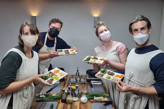 Korean cooking class in Haeundae, Busan - Bapsang-Style Dining: Eating What You Made, Plus Tea and Dessert