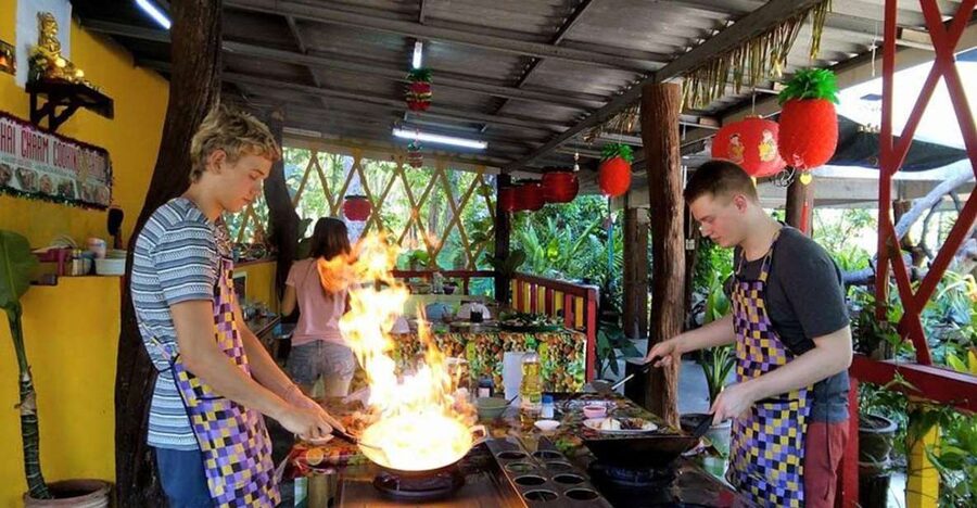 Krabi: Cooking Class at Thai Charm Cooking School with Meal - Soups, Stir-Fries, and Salads: Building Thai Flavor in Layers