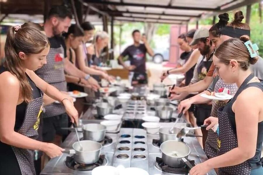 Krabi: Traditional Thai Cooking Class with Local Chef - A 4-hour Krabi cooking class that starts with pickup