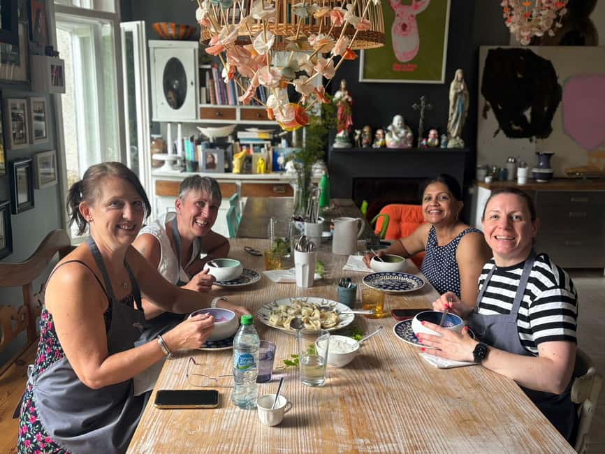 Krakow: Pierogi Power Cooking Class with Marta - Marta’s Salwator kitchen: warm welcome, real home cooking energy