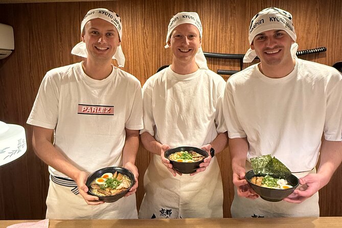 Kyoto Ramen Bowl Painting and Michelin Cooking Class - Second-floor bowl painting: Kyoto souvenir with real function
