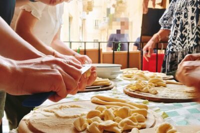 Lecce: Cooking Class Orecchiette & Vino - Pasta Dough From Scratch: the Real Skill You Take Home