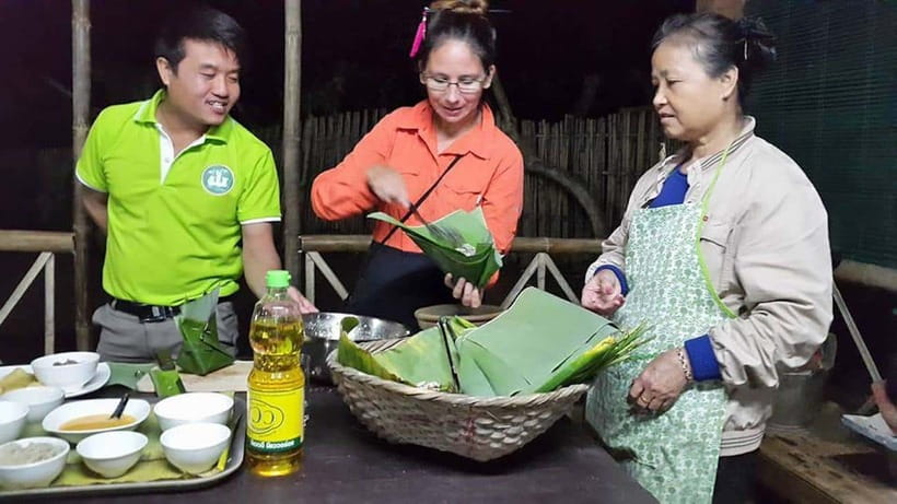 Luang Prabang: Evening Cooking Class & Local Baci Ceremony - Cooking Five Typical Dishes in a Traditional Home Style Kitchen