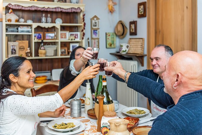 Lucca Walking Tour & Traditional Cooking Class with Wine - Wine With Lunch: Making It a Meal, Not a Snack