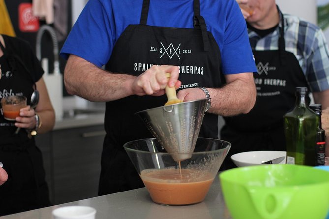Malaga Tapas Cooking Class - SOHO kitchen setup: modern tools and instructors who keep it moving