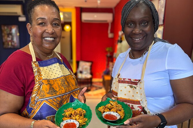 Malaysian Hands-On Cooking Class : Masala Medley - What You’ll Cook: Pakora, Chicken Curry, Kesari, and Masala Chai
