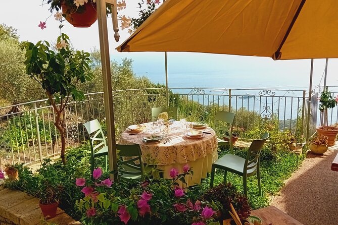 Marì Cooking Class in a Family Farm with Amalfi Coast view - Lunch Time on the Patio: Eating Well With a View