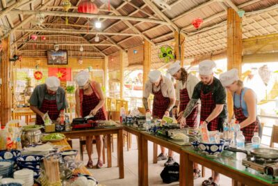 Market Tour - Cooking Class - Coconut Boat Riding - From Ivegan Shop to a Market Game Plan
