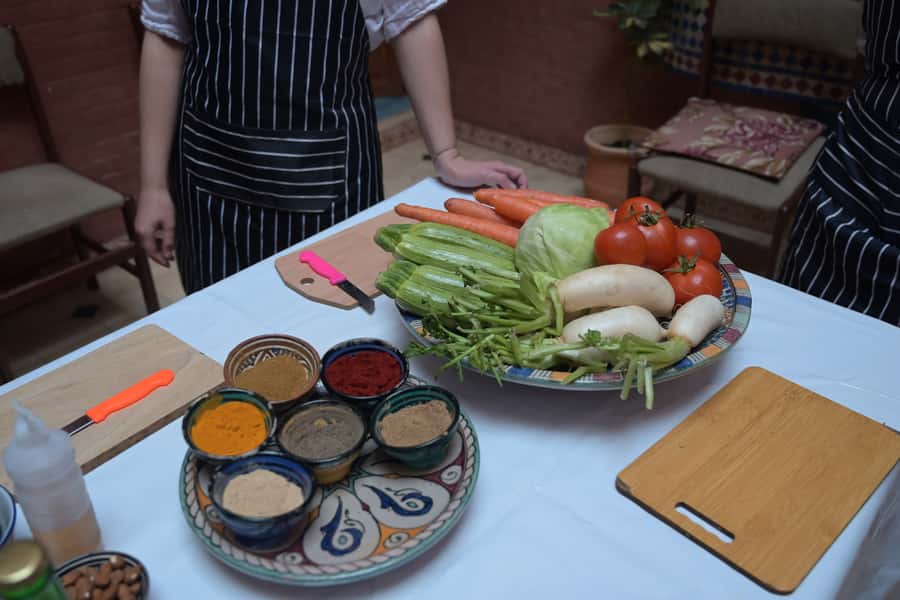 Marrakech: Moroccan Cooking Class for vegetarians and vegan - The spice lesson that changes how you cook at home