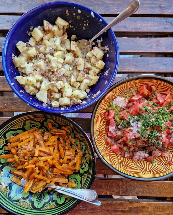 Marrakech: Moroccan Cooking Class for vegetarians and vegan - The family meal afterward: what “best meal” usually means