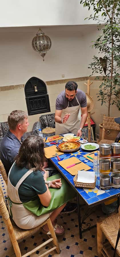 Marrakech: Moroccan Cooking Class with Local Chef - Riad Black Doors: where the cooking class actually happens