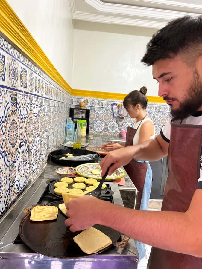 Marrakech: Traditional Moroccan Crepes & Bread Cooking Class - What to bring (and what to wear) so baking feels easy