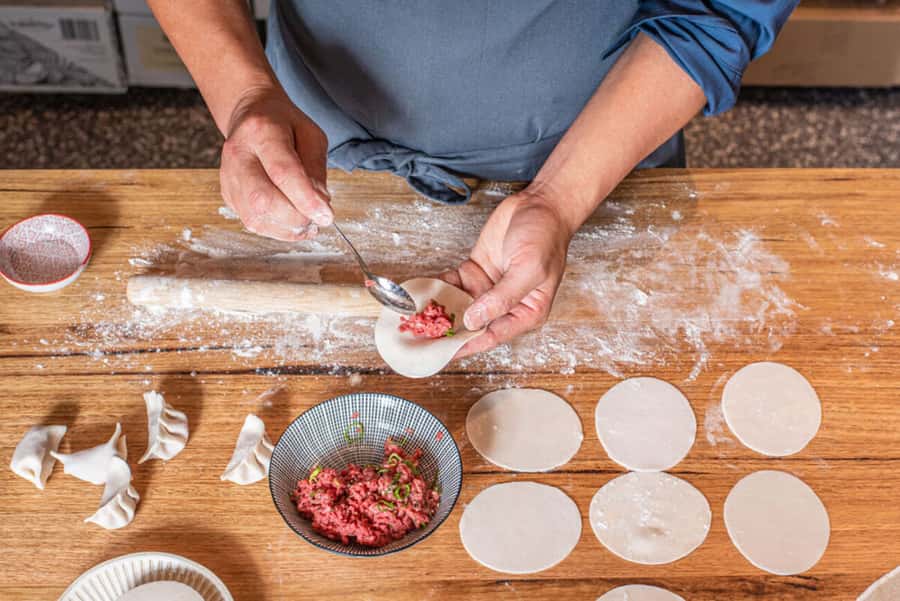 Melbourne: Chinese Dumpling Cooking Class with a Drink - Otao Kitchen on Victoria Street: your start point and vibe