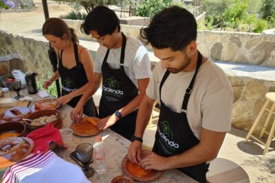 Mexican Cooking Class at Hacienda Eco-Domes | Valle de Guadalupe - Your hosts: Betty and Charles set the tone
