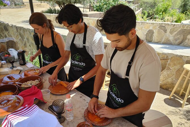 Mexican Cooking Class at Hacienda Eco-Domes | Valle de Guadalupe - Your hosts: Betty and Charles set the tone