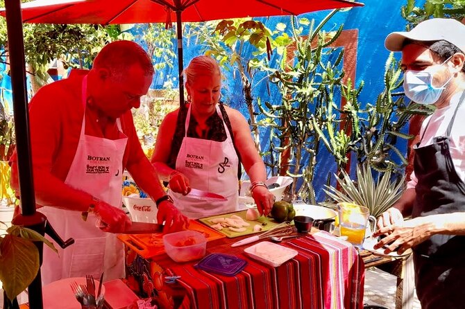 Mexican Cooking Class & Market Tour with a Professional Chef - Chef-led cooking: guacamole, ceviche, and a smoky grilled fish